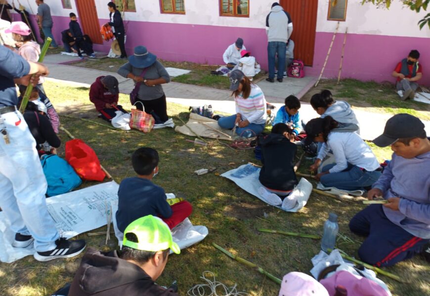 Primaria bilingüe “Bimi manandi yu`mu” rescata juegos tradicionales de Ixtenco