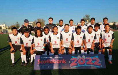Respalda Gobierno a equipo de futbol tlaxcalteca que participa en Torneo Nacional Scotiabank SUB-17