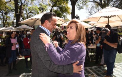 Gobernadora y el alcalde de Tlaxcala, reactivan los “Viernes de Danzón”