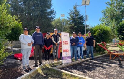Con jornadas de limpieza, rescata CESESP 35 espacios comunitarios de Tlaxcala