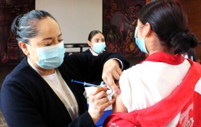 Tlaxcala primer lugar nacional en avance de vacunación contra cáncer cervicouterino