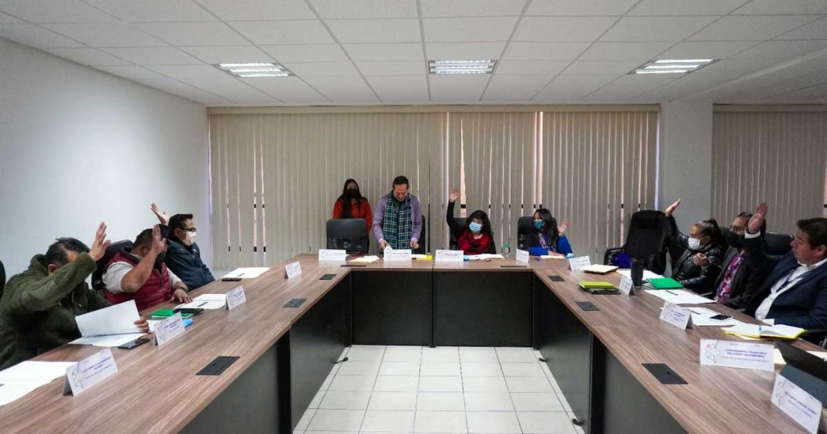 Grupo interdisciplinario del archivo de la PGJE realizó primera sesión ordinaria