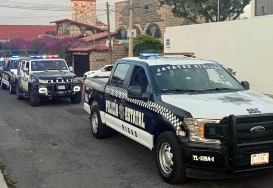 Realizan operativos interinstitucionales en Tlaxcala Capital para mantener la seguridad