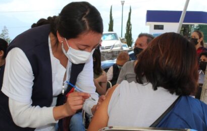 Ofrecerán vacunas contra COVID-19 e influenza en Galerías Tlaxcala