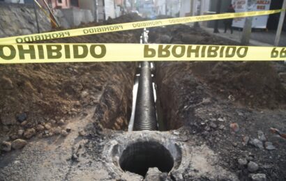 Rehabilita Ayuntamiento de Tlaxcala drenaje sanitario en San Gabriel Cuauhtla
