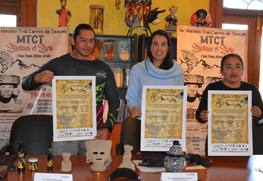 Impulsan turismo deportivo con maratón trail cerros de Tlaxcala molinos el reto 2023