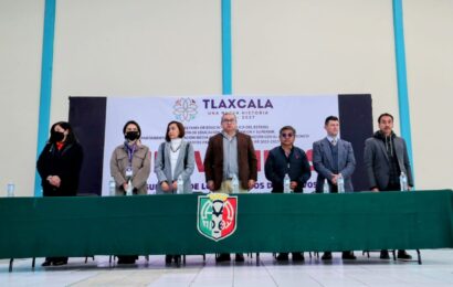 Inauguró SEPE XV juegos deportivos de escuelas particulares en Tlaxcala