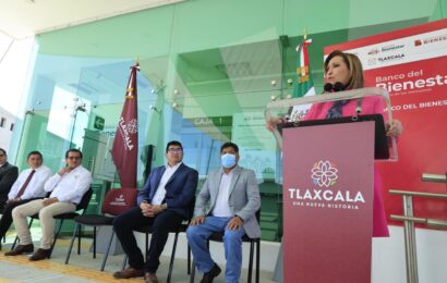 Encabezó Gobernadora inicio de operaciones del banco del bienestar en Tecopilco