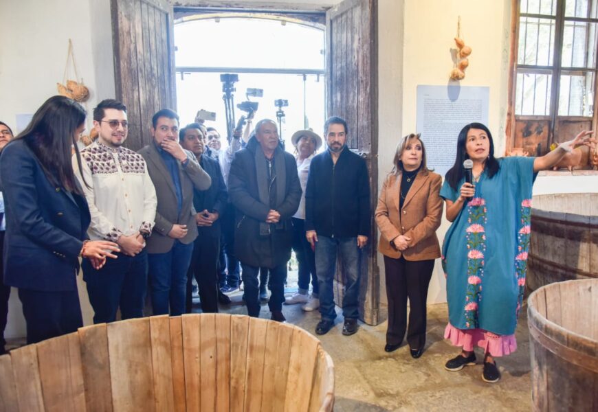 Gobernadora pone en marcha Museo del Pulque en Huamantla
