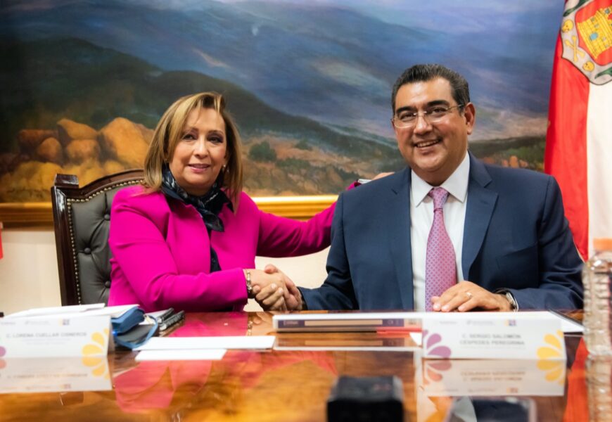 Trabajarán Gobiernos de Puebla y Tlaxcala en agenda común