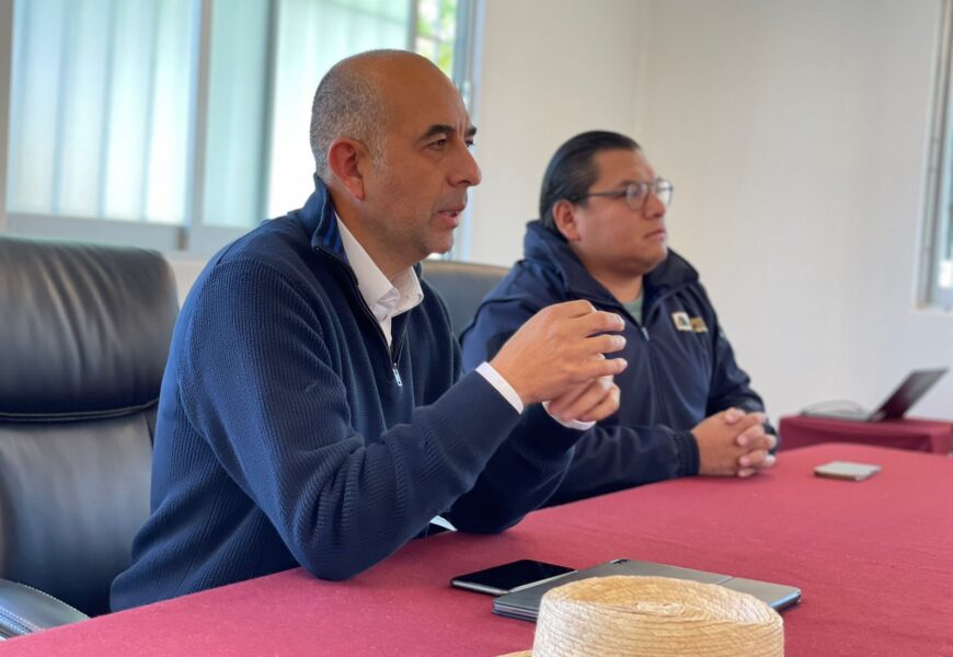Sostiene Comisión Estatal de Agua y saneamiento reunión con mezclilleros de Tepetitla