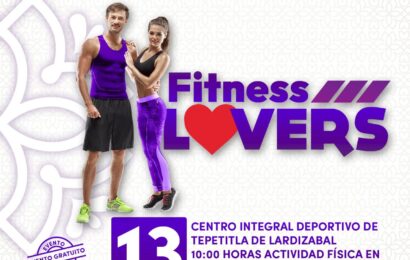 Recibirá Tepetitla de lardizábal el programa «Fitness lovers» del IDET