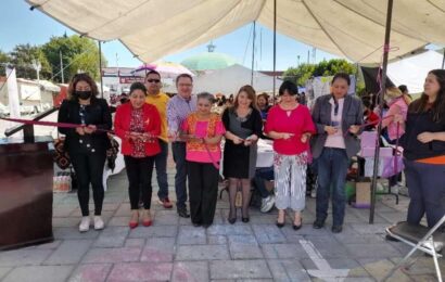 Realiza IEM expo–venta de la red de mujeres emprendedoras en Amaxac