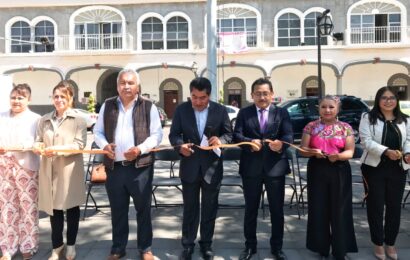 Realizan última jornada de información y servicios sobre AVGM en Zacatelco y Papalotla
