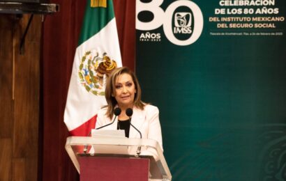 Cumple IMSS 80 años de otorgar servicios de calidad: Lorena Cuéllar