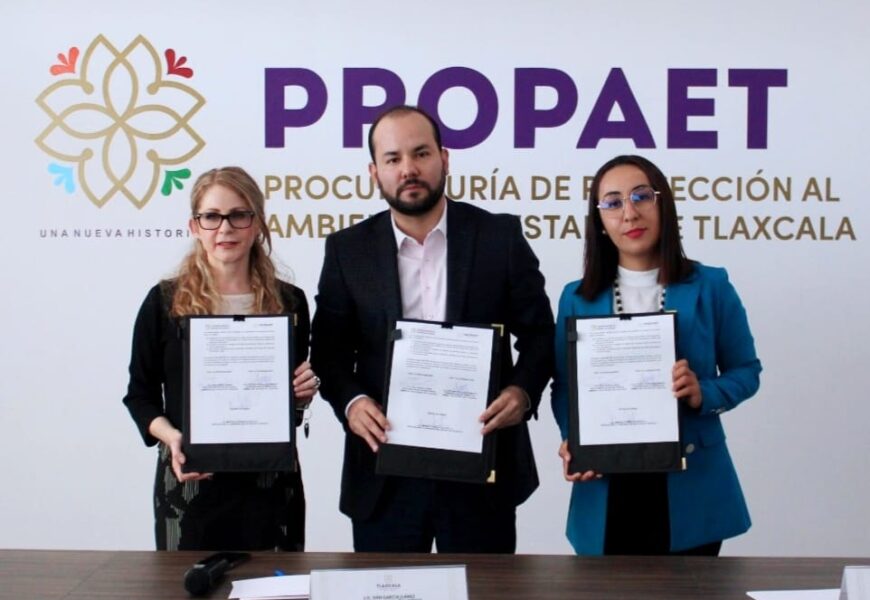 Signan convenio de colaboración PROPAET y CBA