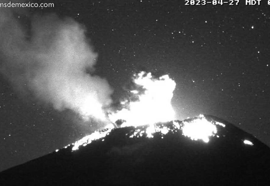 Ante caída de ceniza del volcán Popocatépetl CEPC emite recomendaciones