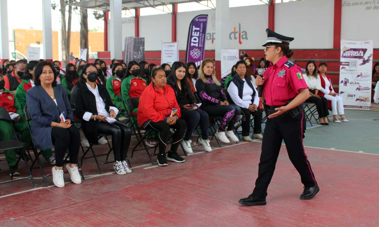 Más de 130 participantes asistieron al evento "Mujeres Guerreras" en Cuapiaxtla