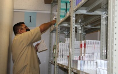 Incrementa abastecimiento de medicamentos en en Hospitales