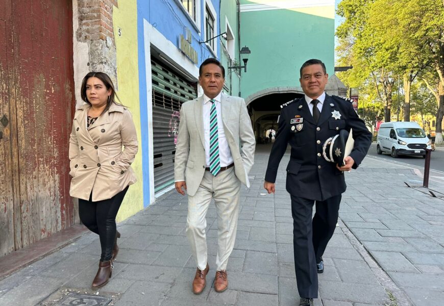 Designa el presidente municipal de Tlaxcala, Jorge Corichi, a nuevo director de Seguridad Ciudadana