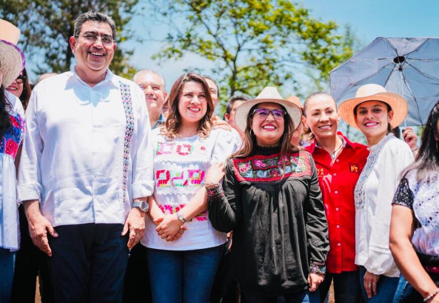 Atestigua Presidenta Honorífica del Comité Consultivo de Bienestar inicio de los módulos alimentarios en Puebla