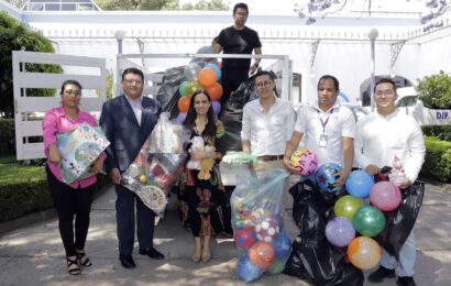 Sedif reúne más de 5 mil 500 juguetes nuevos a través de donaciones