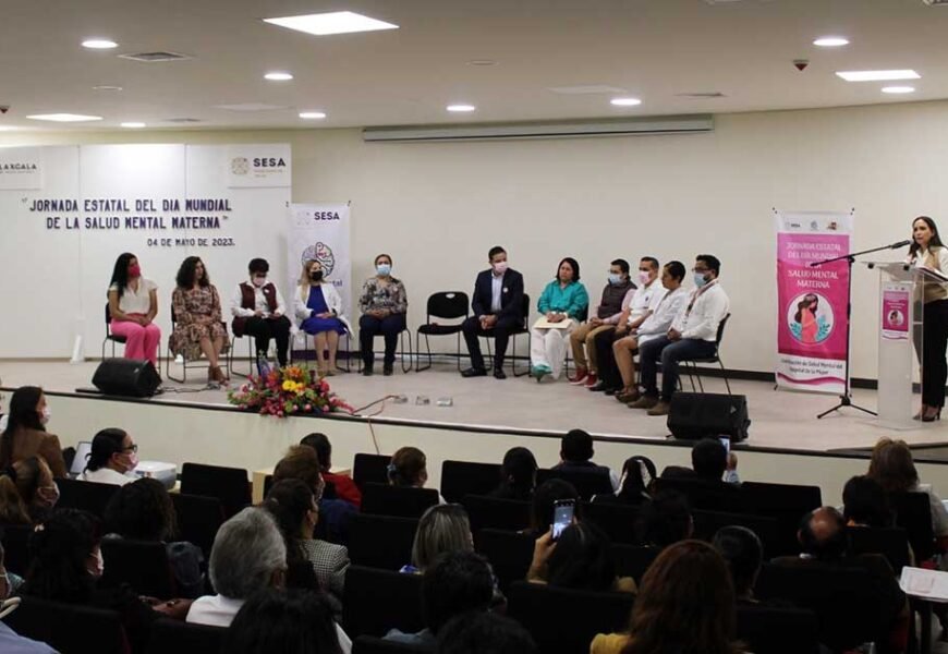 Sector Salud y Sedif conmemoran Día Mundial de la Salud Mental Materna