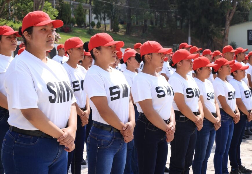 Conmemoran autoridades Batalla de Puebla y toma de protesta a soldados del SMN