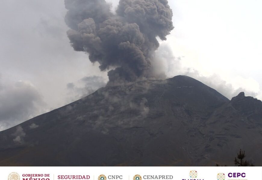 Protección Civil cambio a Amarillo fase 3 el semáforo volcanico