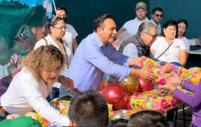 Festeja Ayuntamiento de Tlaxcala a niñas y niños
