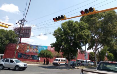 Realizan supervisión de semáforos para la seguridad vial en Tlaxcala