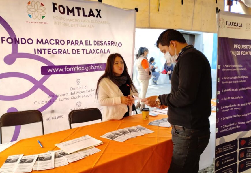 Fomtlax realizó orientación para financiamiento de Mipymes