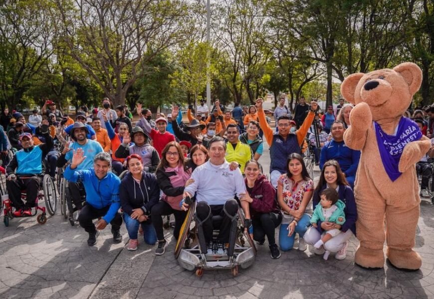 Reúne Primera Rodada Nacional por la inclusión a más de 400 personas en sillas de ruedas