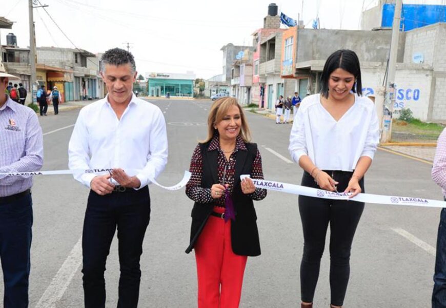 Entrega Gobernadora obras por más de 6.7 millones de pesos en Tlaxco