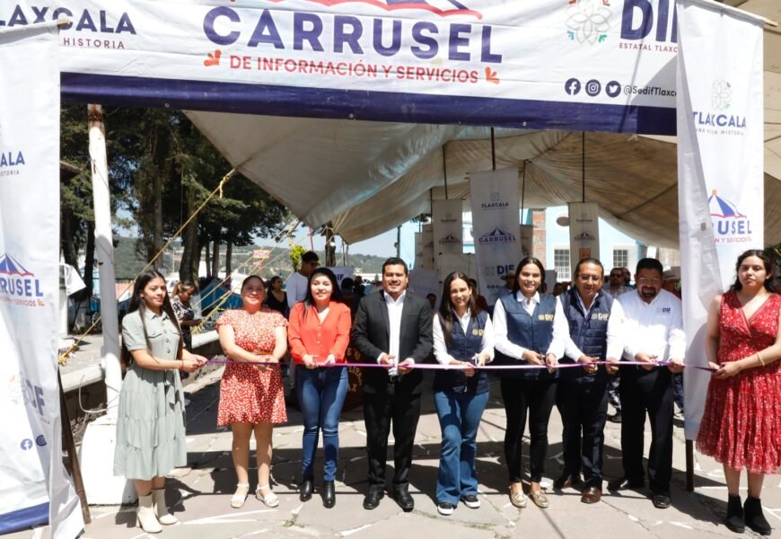 Visitó Carrusel de información y servicios del Sedif 27 municipios del Estado