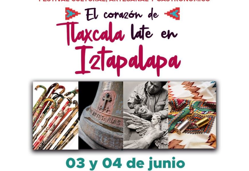 Invita SECTURE al festival “El corazón de Tlaxcala late en Iztapalapa”