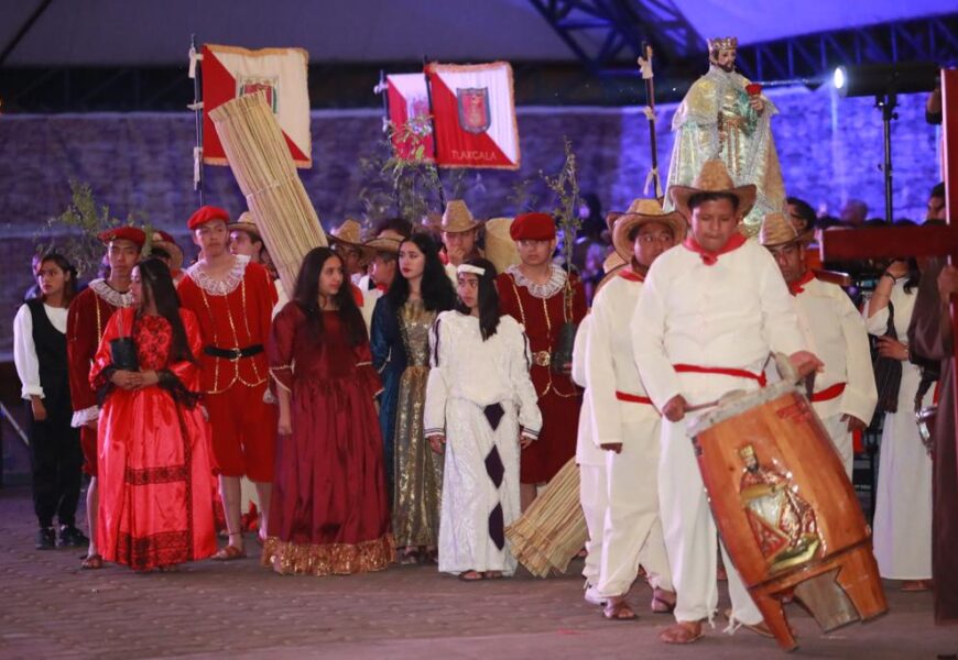 Conmemoran el CDXXXII Aniversario y XL escenificación de “La gran jornada tlaxcalteca del siglo XVI”