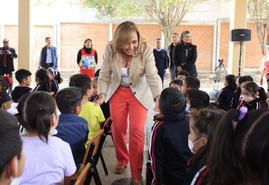 Entrega Gobernadora rehabilitación del jardín de niños «Ignacio Allende” en Acuitlapilco