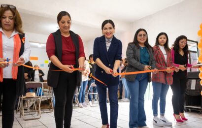 Inaugura IEM nueve centros para el desarrollo de las mujeres en Tlaxcala