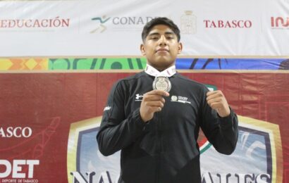 Brilla Tlaxcala con tres medallas de plata en Nacionales CONADE