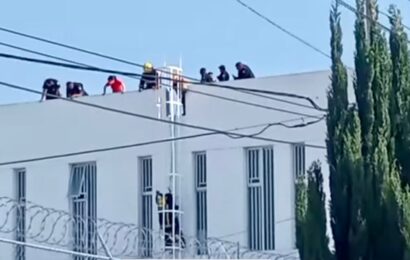 Oportuna acción de la Policía de Tlaxcala Capital impidió un siniestro