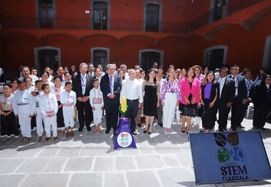 Presenta Gobierno del Estado convocatoria para las olimpiadas Yu Nt´Eni Stem Tlaxcala 2023
