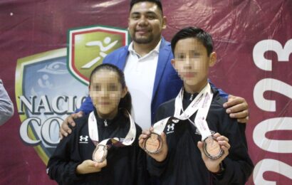 Conquistan tlaxcaltecas dos medallas de bronce en Taekwondo