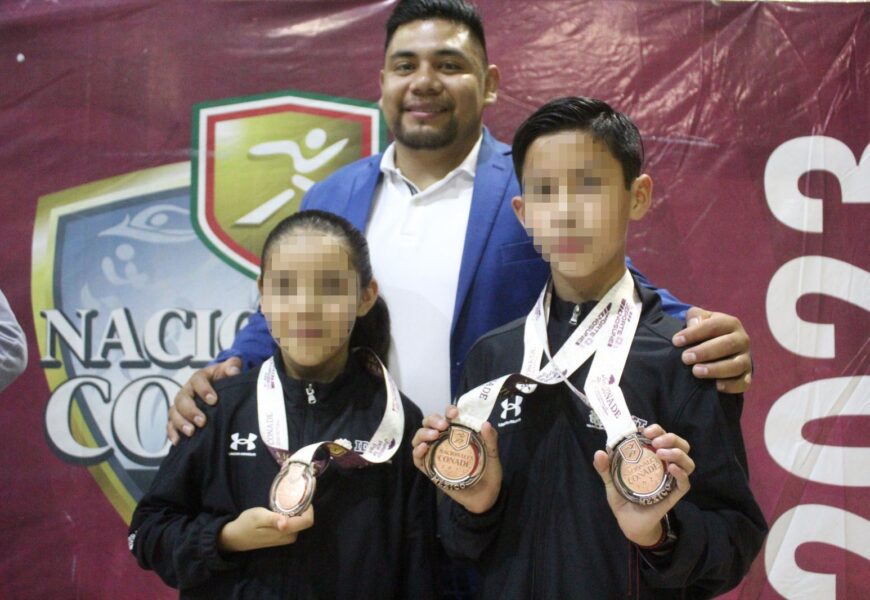 Conquistan tlaxcaltecas dos medallas de bronce en Taekwondo