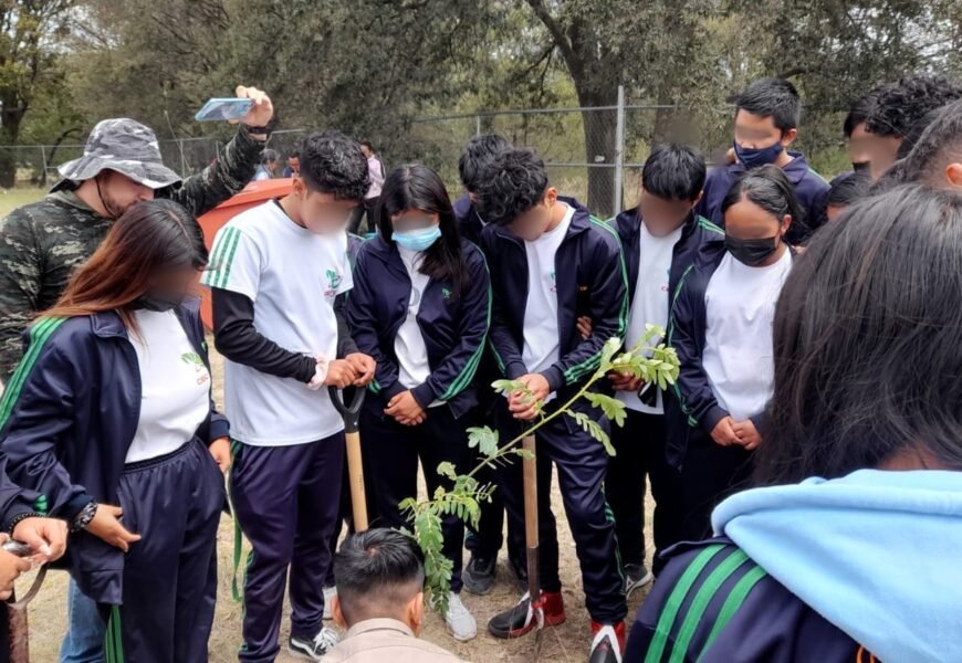 Realizó SMA jornada de seguimiento a seis jardines polinizadores en Tetla