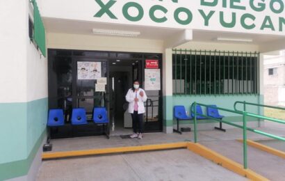 Presentó Sector Salud denuncia por robo en el centro de salud de Xocoyucan