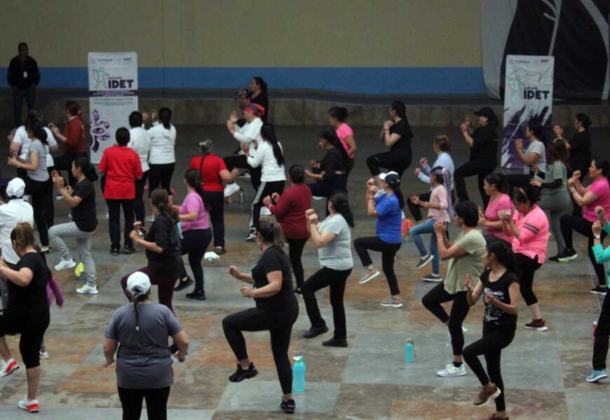 ¡Más de 100 personas activadas! Tlaxcala promueve estilos de vida saludables con «Actívate con el IDET»