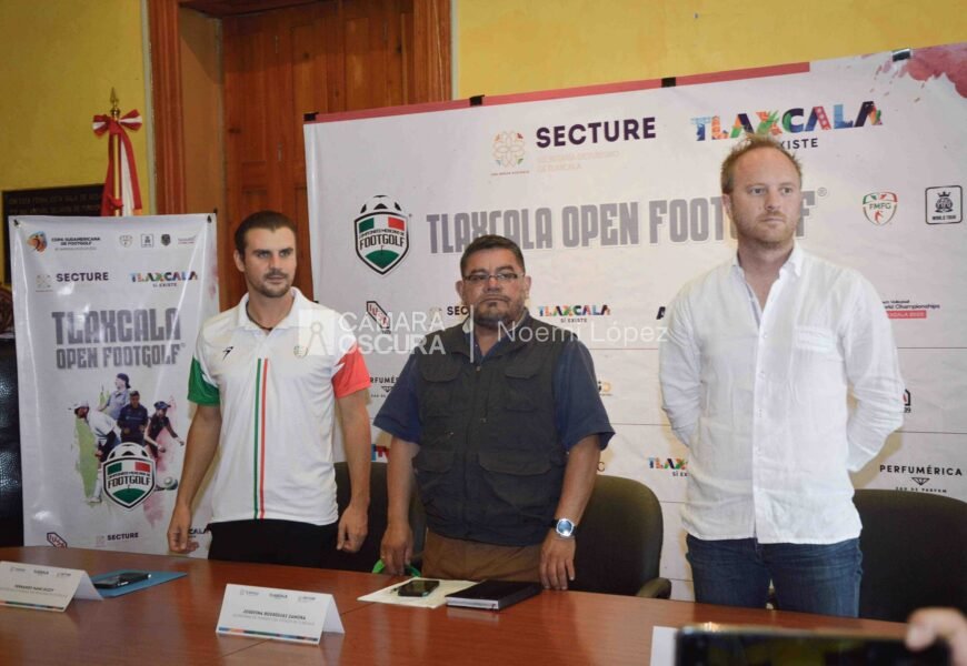 Presenta SECTUR campeonato “Tlaxcala Open Footgolf 2023” a realizarse en Huamantla