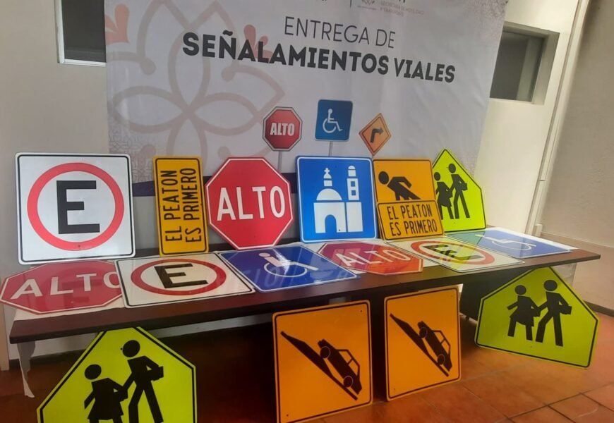 Invirtió SMyT más de 787 mil pesos en 225 señalamientos viales