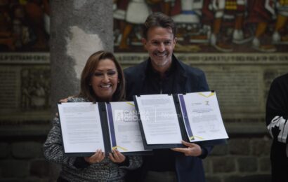 Gobierno y Teletón firman convenio para construcción de CRIAT en Tlaxcala